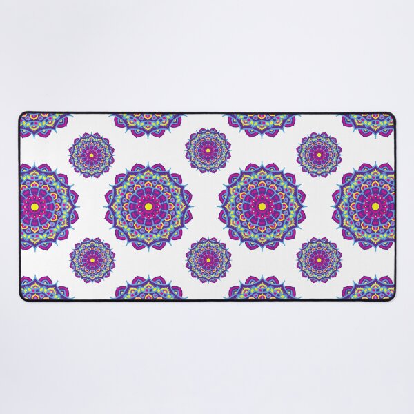 Item preview, Bright and beautiful boho mandala pattern designed and sold by Trianglegreen.