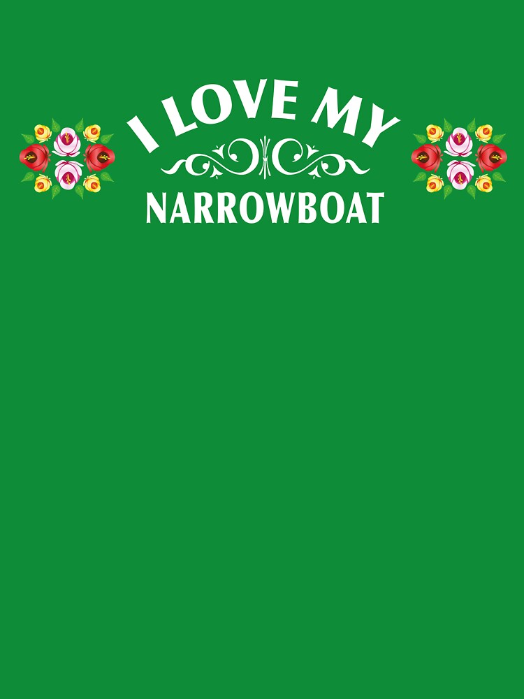 Thumbnail 7 of 7, Classic T-Shirt, I Love My Narrowboat designed and sold by NBHannah.