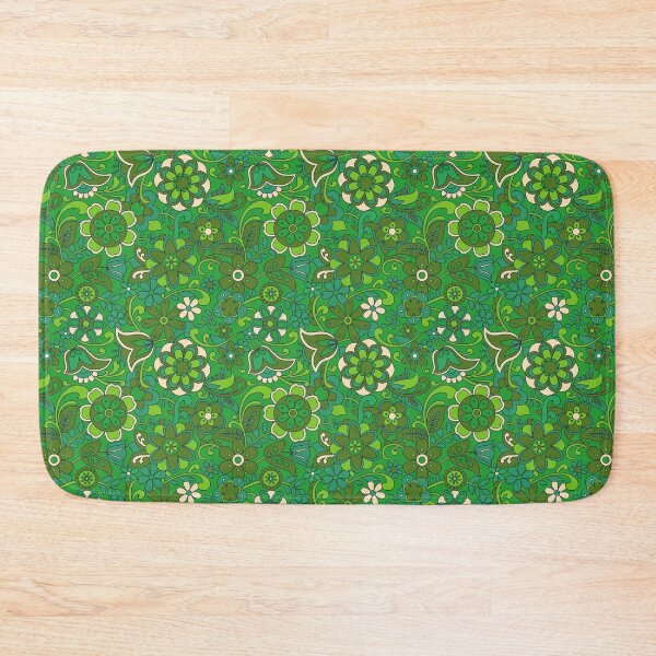 Item preview, 70s pattern green designed and sold by vanderValk-art.