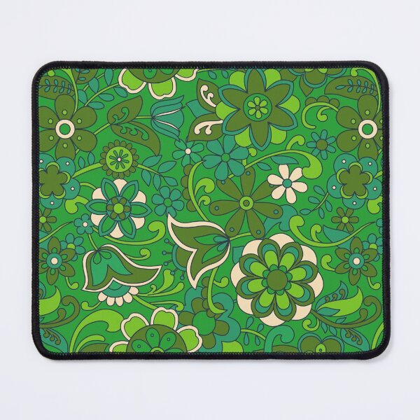 Item preview, 70s pattern green designed and sold by vanderValk-art.