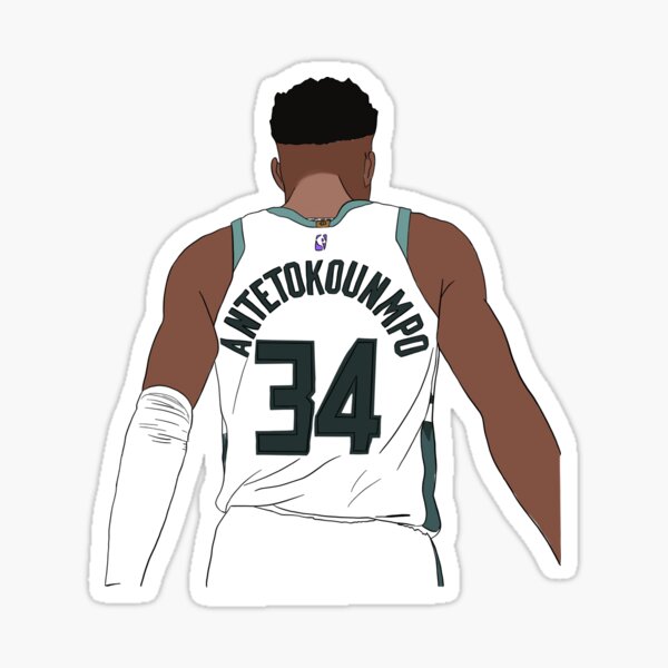 Giannis Minimal art Sticker