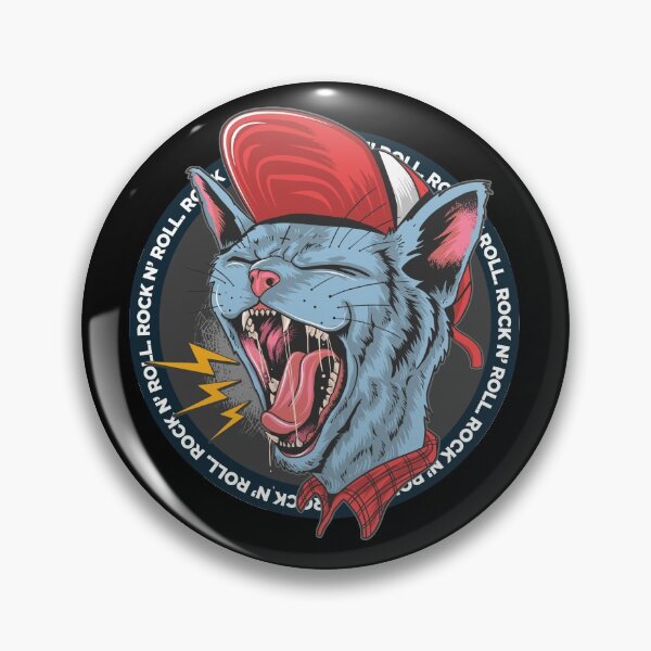 Item preview, Cat Rocker Rock n Roll designed and sold by rockfilmdesign.