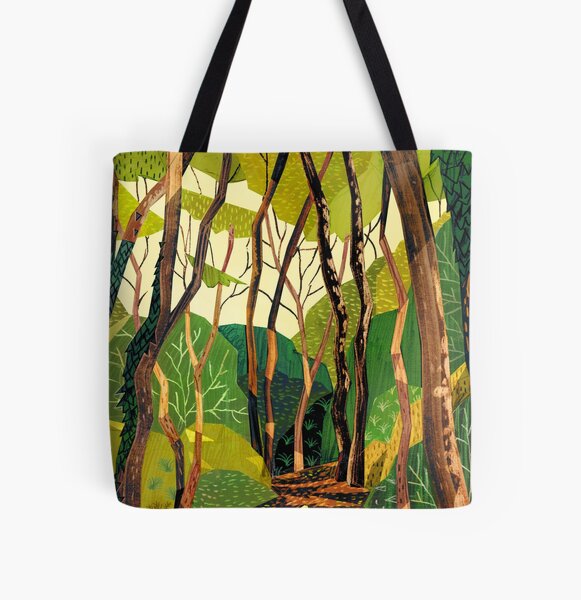 Goodbye World All Over Print Tote Bag