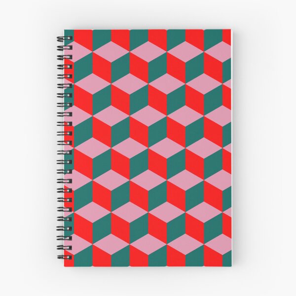 Item preview, Aesthetic Modern Retro Optical Cube Mosaic Tile designed and sold by Octavia Soldani.