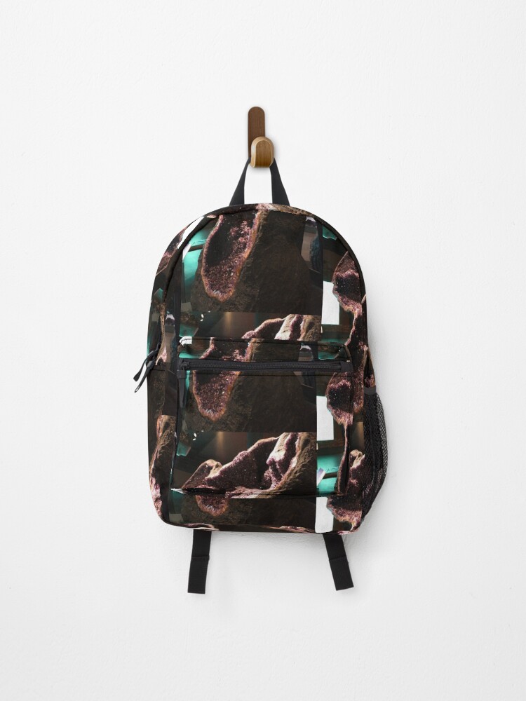 Thumbnail 1 of 3, Backpack, Geode Side View designed and sold by LozMac.