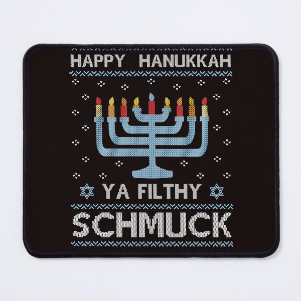 Item preview, Happy Hanukkah Ya Filthy Schmuck designed and sold by Gifty Rifty.