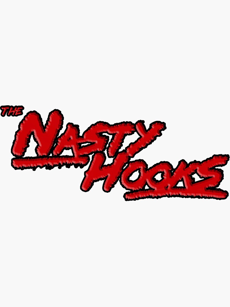 Thumbnail 3 of 3, Sticker, TNH Classic Logo designed and sold by The-Nasty-Hooks.