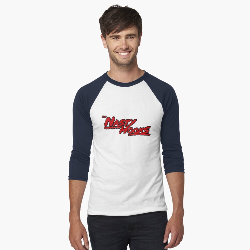 Item preview, Baseball ¾ Sleeve T-Shirt designed and sold by The-Nasty-Hooks.