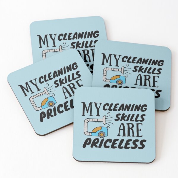 Item preview, My Cleaning Skills Are Priceless Novelty Housekeeping Gifts designed and sold by SavvyCleaner.