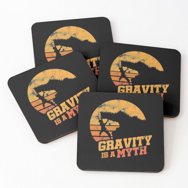 Item preview, Gravity Is A Myth Mountain Rock Climbing Climber Bouldering designed and sold by GabiStock.