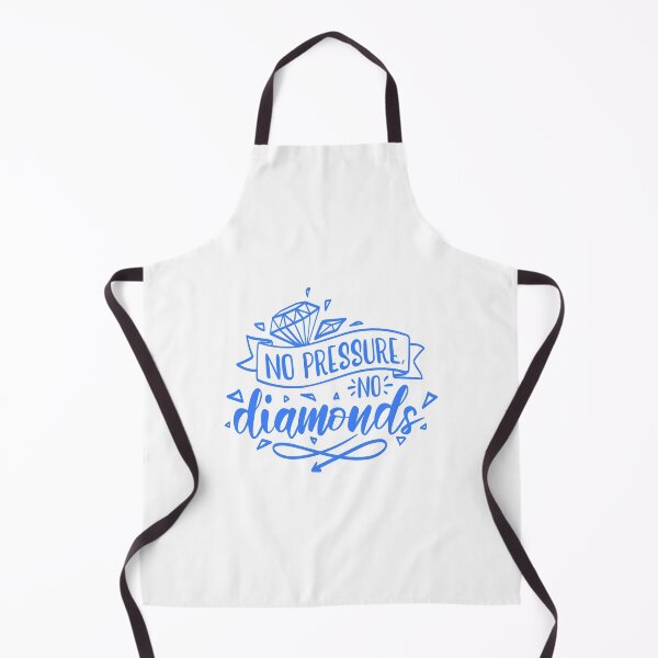 Item preview, No Pressure No Diamonds Quote designed and sold by Open Canvas.
