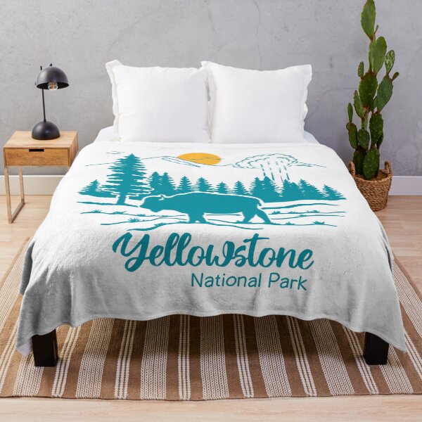 Item preview, Yellowstone National Park designed and sold by ethnicdrawing.