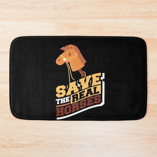 Artikelvorschau, Save The Real Horses Steckenpferde Hobby entworfen und verkauft von MooonTees.
