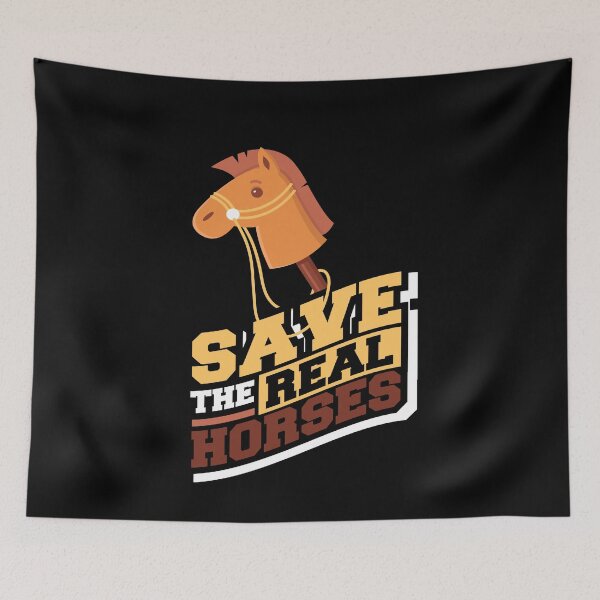 Item preview, Save The Real Horses Hobby designed and sold by MooonTees.