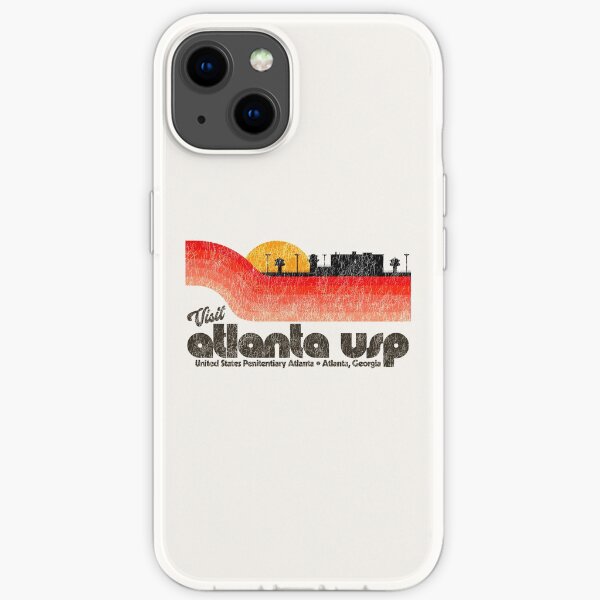 Visit Atlanta USP Prison Retro Tourist Souvenir iPhone Soft Case