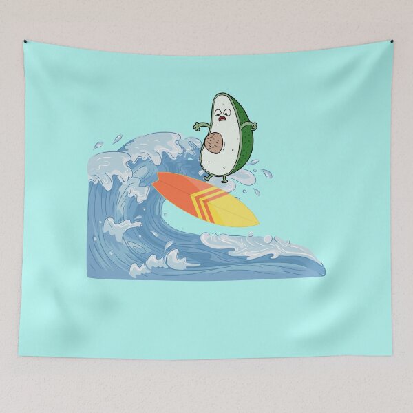 Item preview, Avocado Surfing designed and sold by surprise-to-me.