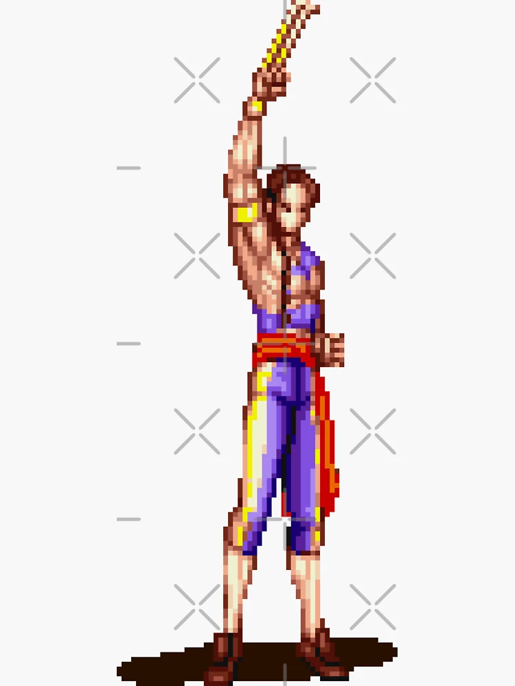 Vega (Street Fighter) sprite edit in MK style by DeathColdUA on