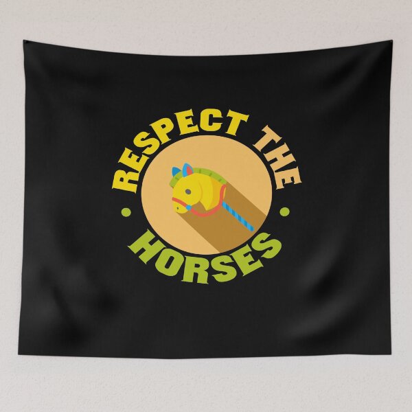 Item preview, Respect The Horses Hobby Horsing designed and sold by MooonTees.