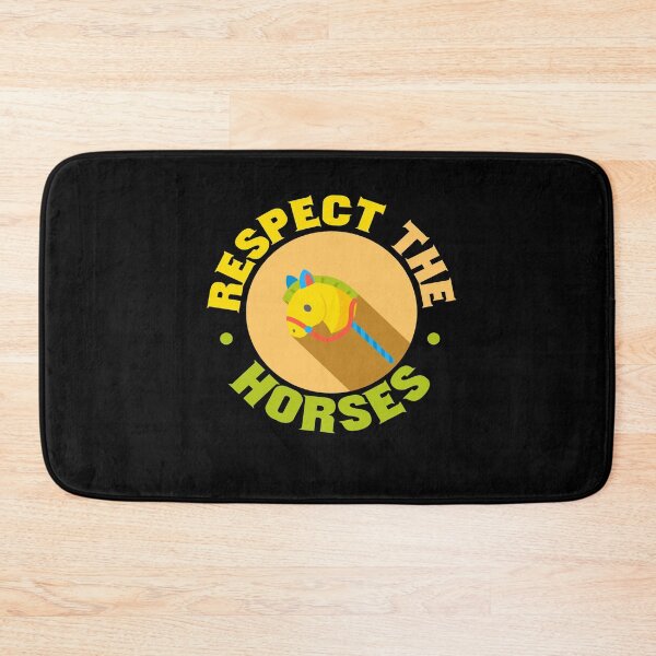 Artikelvorschau, Respect The Horses Steckenpferde Hobby entworfen und verkauft von MooonTees.