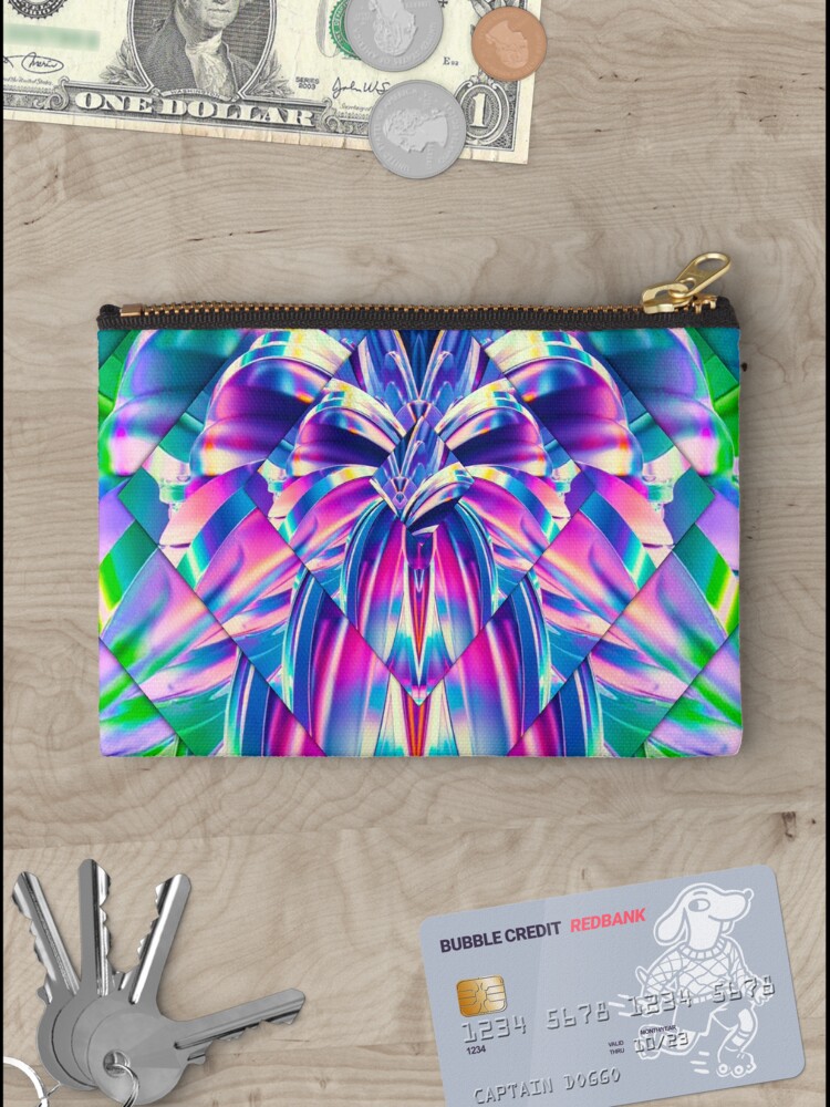 Thumbnail 3 of 4, Zipper Pouch, In Prism designed and sold by ArtsyPrincess.