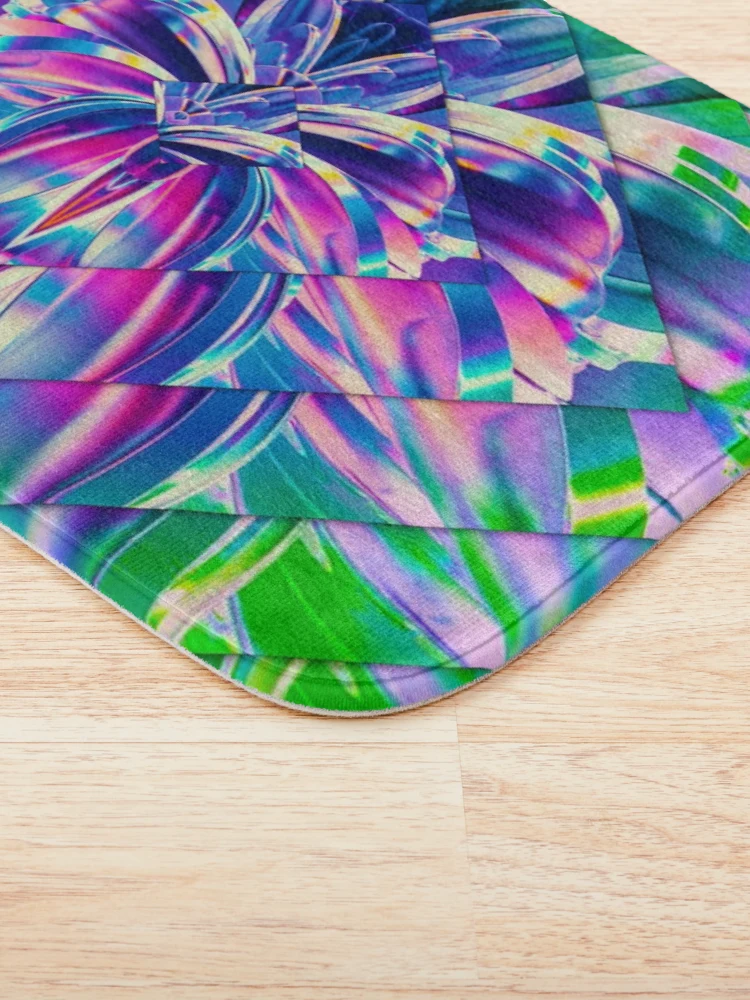 Thumbnail 3 of 6, Bath Mat, In Prism designed and sold by ArtsyPrincess.