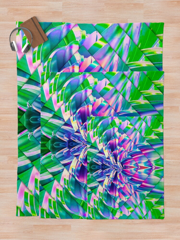 Thumbnail 5 of 6, Throw Blanket, In Prism designed and sold by ArtsyPrincess.