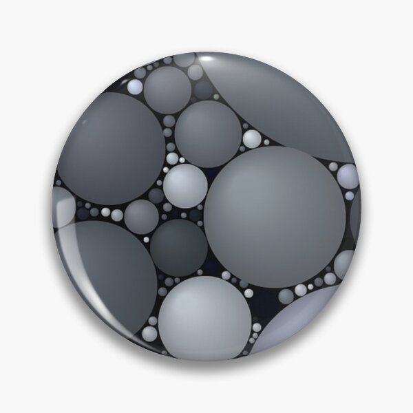 Item preview, Gray 3 D circles designed and sold by NoahDea.