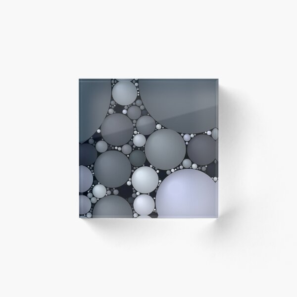 Item preview, Gray 3 D circles designed and sold by NoahDea.