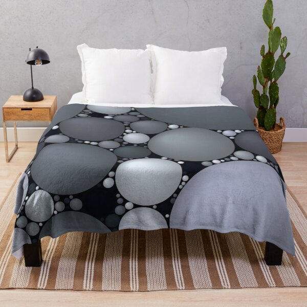 Item preview, Gray 3 D circles designed and sold by NoahDea.