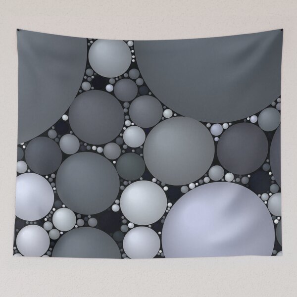Item preview, Gray 3 D circles designed and sold by NoahDea.