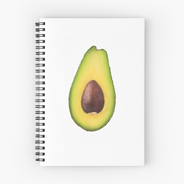 Item preview, Half avocado with stone isolated on white background designed and sold by Traida.