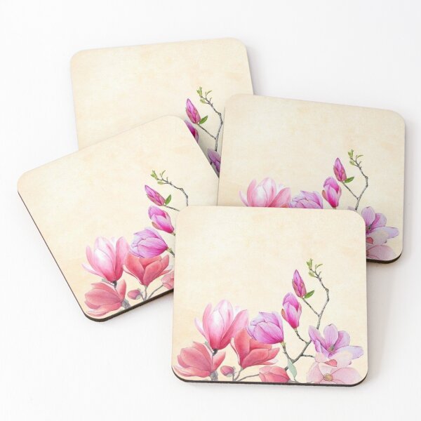 Item preview, Flower Background Watercolor Floral Border designed and sold by phenylove.