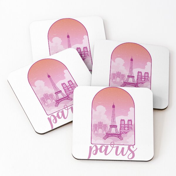 Item preview, Pink Parisian Window Paris Skyline France designed and sold by Hoiho Adventure Shirts.