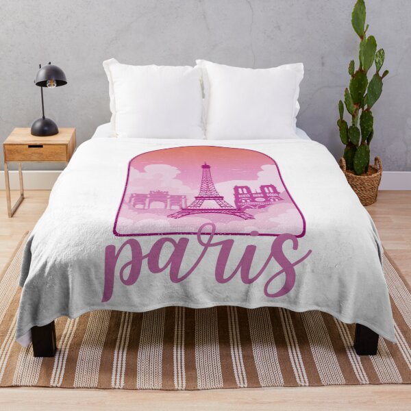 Item preview, Pink Parisian Window Paris Skyline France designed and sold by Hoiho Adventure Shirts.