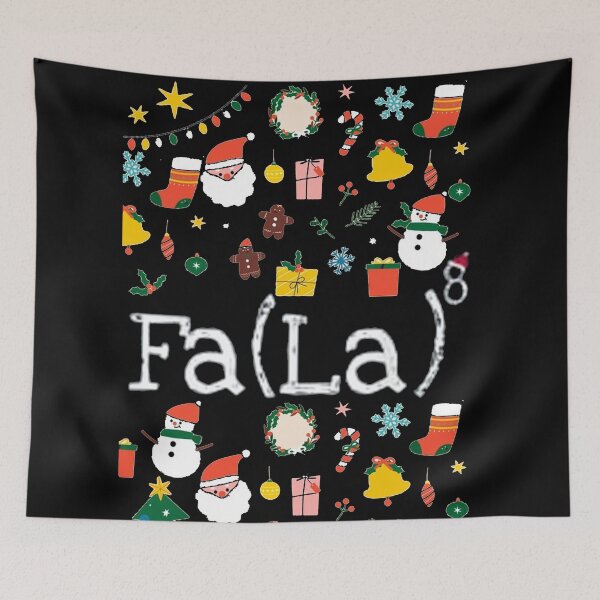 Item preview, Math Nerd Christmas - Fa la la la exponent Classic T-Shirt designed and sold by HalloweenFit.
