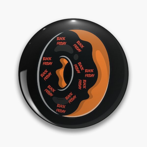 Item preview, Black Friday donut designed and sold by Donutlovers.