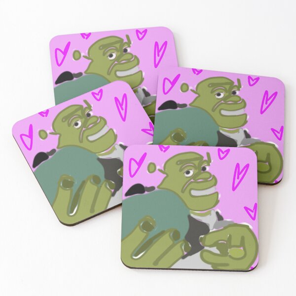 Item preview, Funny shrek gives love designed and sold by OneginaEvgenia.