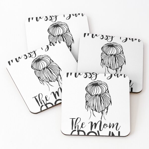 Item preview, Messy bun the mom crow designed and sold by TheCarrier.