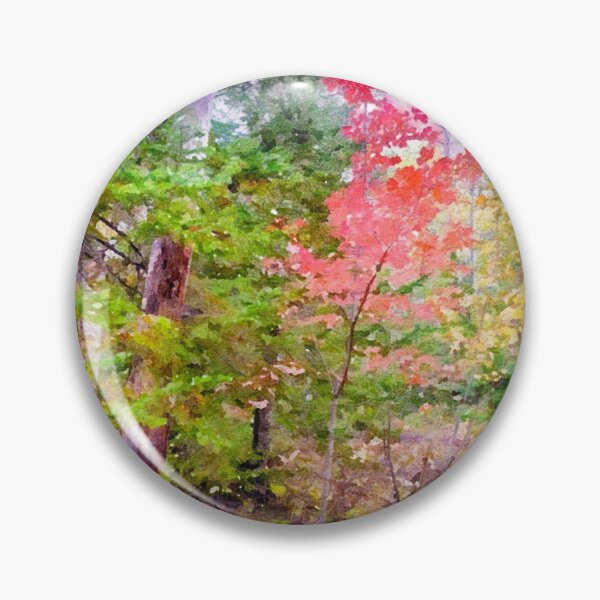 Artikelvorschau, Lebendige Herbstfarben in Michigan-Aquarell entworfen und verkauft von Susan Rydberg.