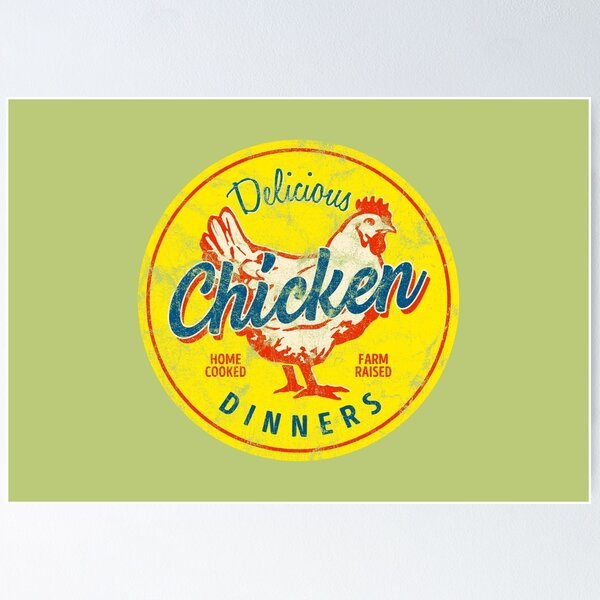 Item preview, Delicious Chicken Dinners - Stonewashed designed and sold by CallahanLounge.
