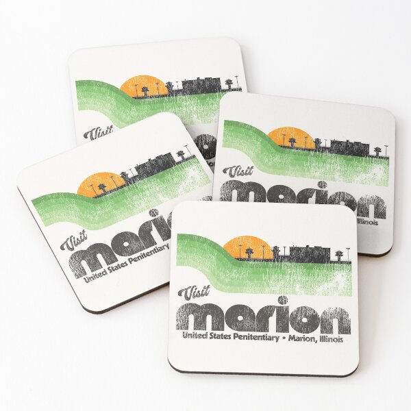 Item preview, Visit Marion Prison Retro Tourist Souvenir designed and sold by acquiesce13.