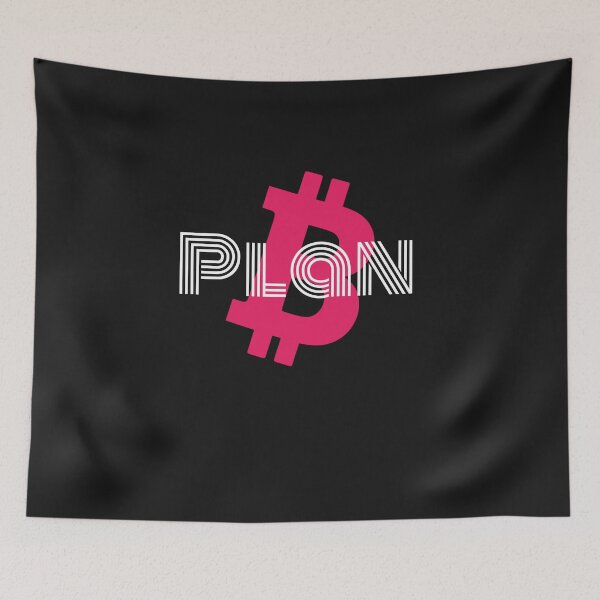 Item preview, Plan B Bitcoin Crypto Design designed and sold by Funny-Tees4U.