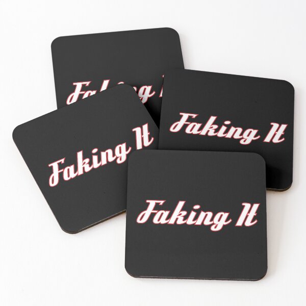 Item preview, Faking It Red designed and sold by Koala Designs.