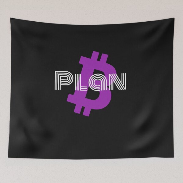 Item preview, Plan B Bitcoin Crypto Design designed and sold by Funny-Tees4U.