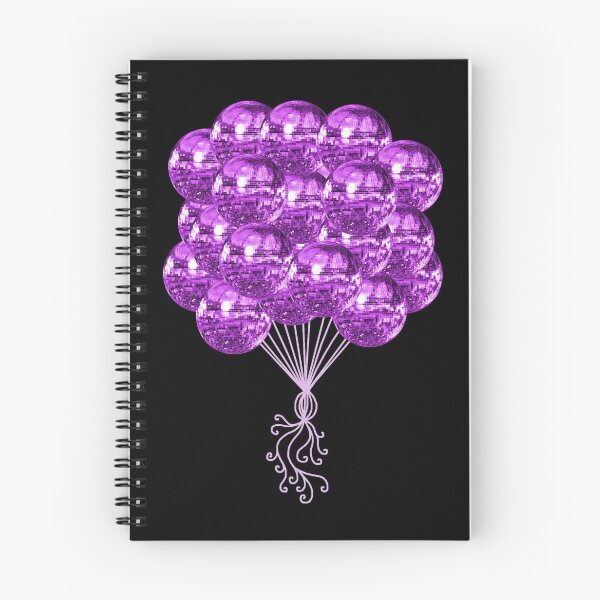 Item preview, 1970's Purple Disco Ball Balloons designed and sold by Deborah Camp.