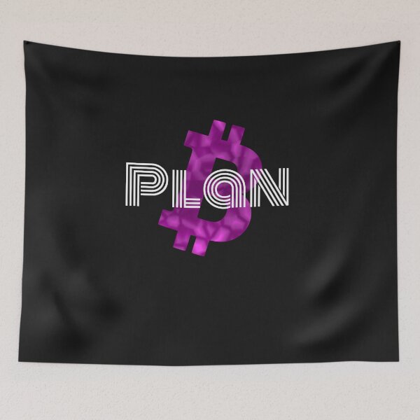 Item preview, Plan B Bitcoin Crypto Design designed and sold by Funny-Tees4U.
