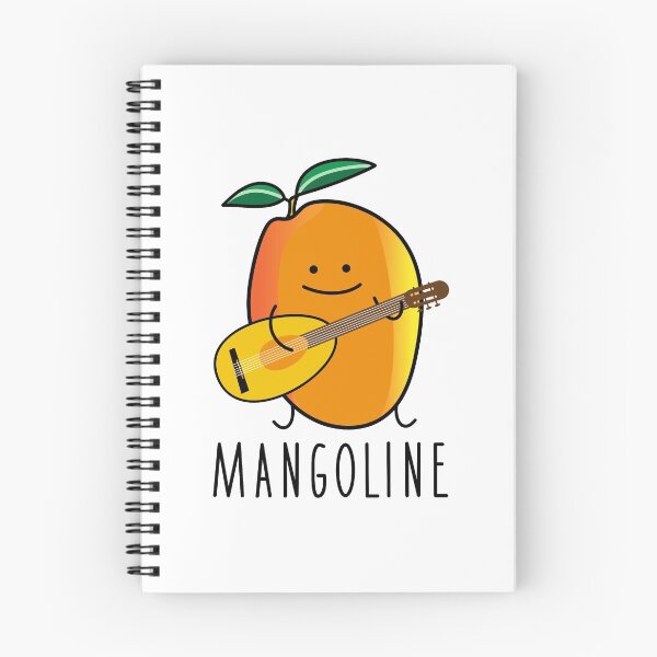 Item preview, Funny mango with mandolin designed and sold by spontania.