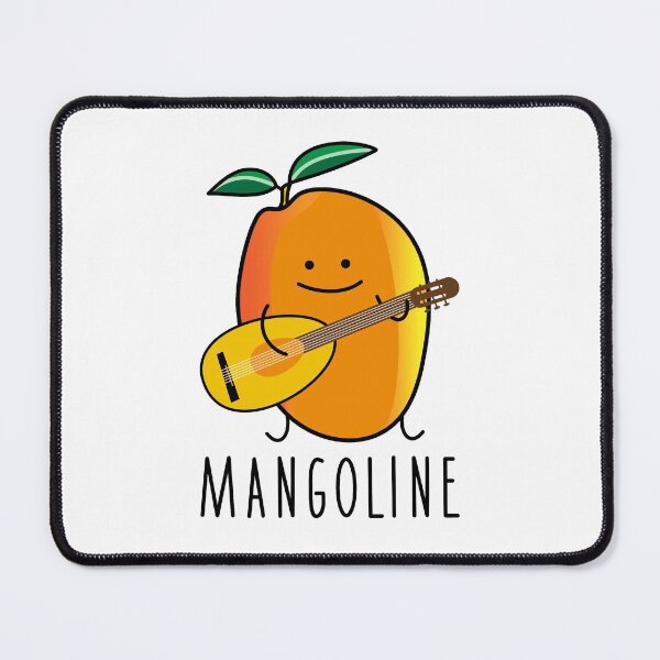Item preview, Funny mango with mandolin designed and sold by spontania.