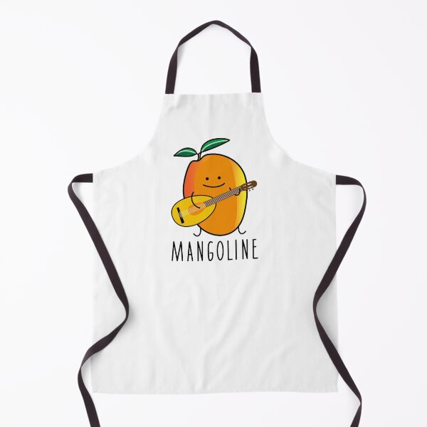 Item preview, Funny mango with mandolin designed and sold by spontania.