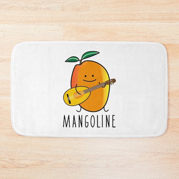 Item preview, Funny mango with mandolin designed and sold by spontania.
